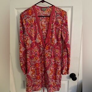 Athleta Surfside Paisley Beach Cover Up